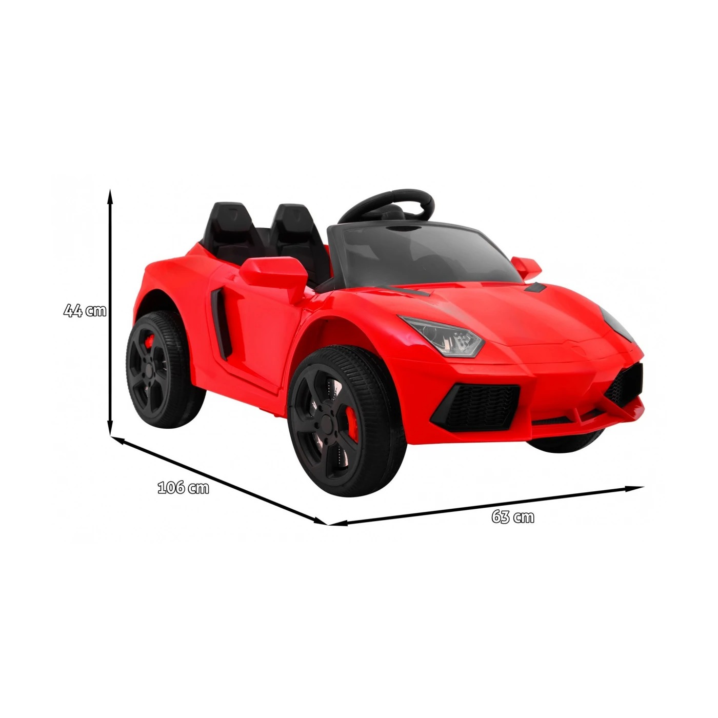 Электромобиль Ramiz Future (Ferrari) 2х6 В на пульте управления