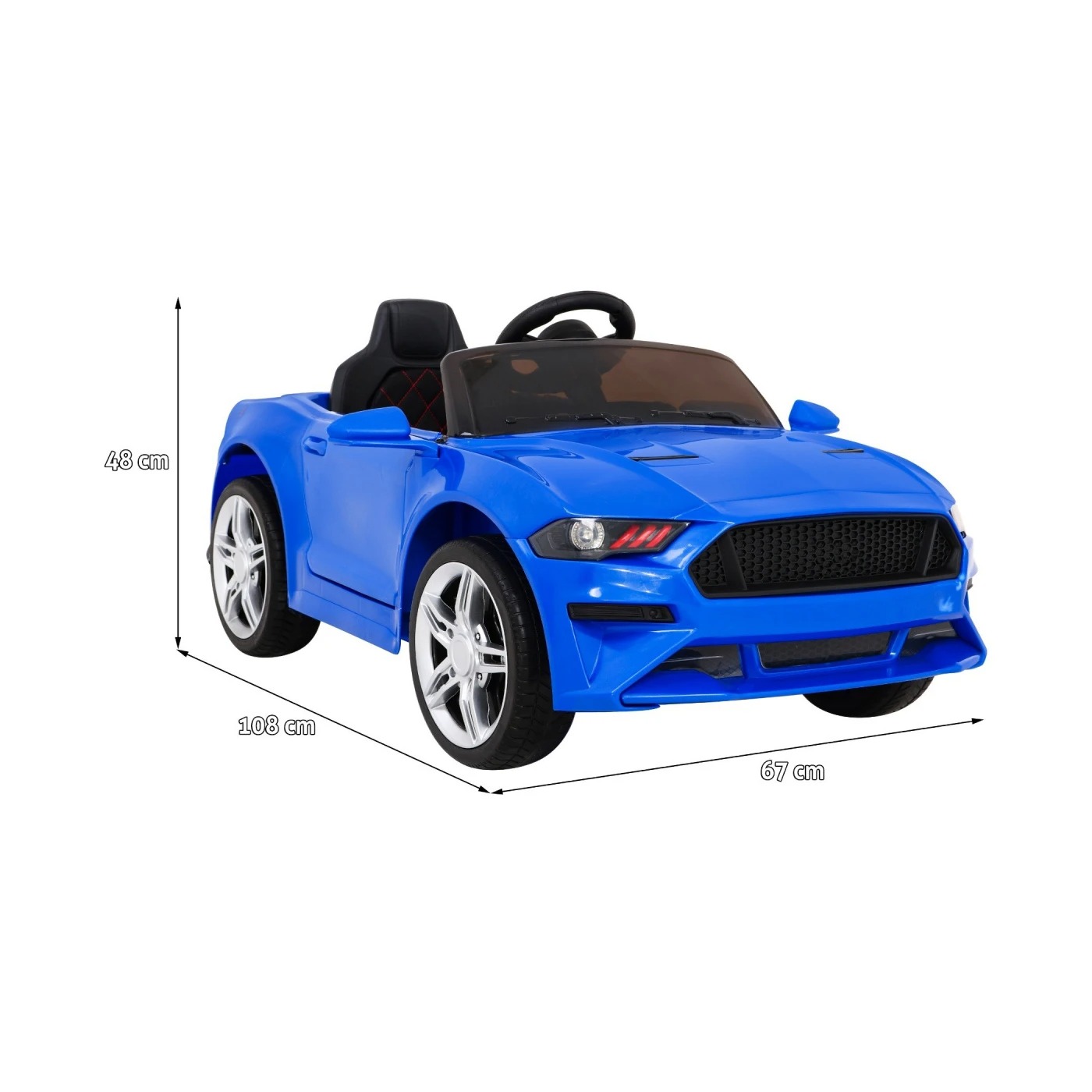 Электромобиль Ramiz GT Sport (Ford Mustang) 12 В