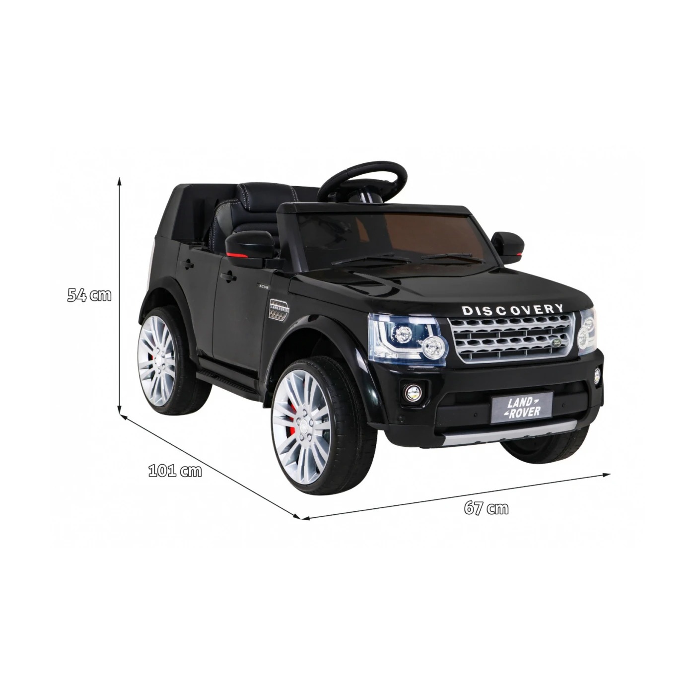 Электромобиль Ramiz Land Rover Discovery 12 В на пульте управления