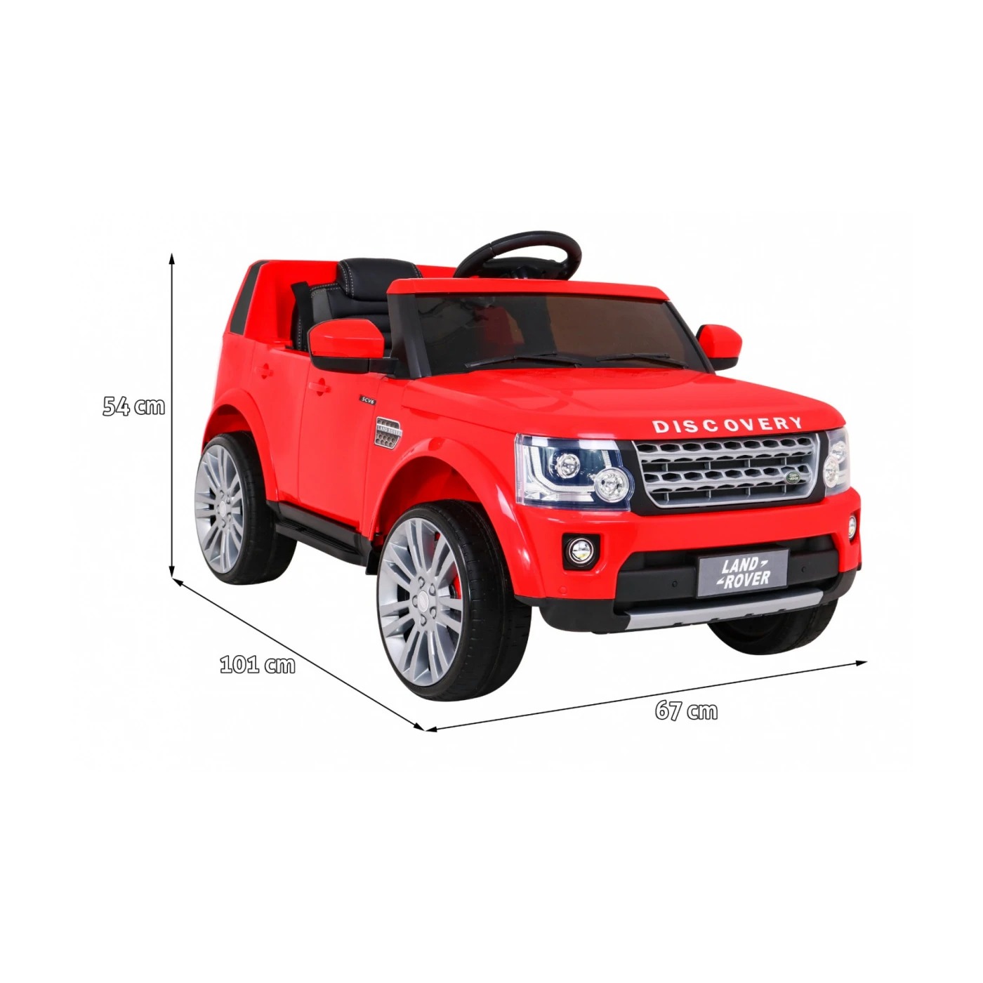 Электромобиль Ramiz Land Rover Discovery 12 В на пульте управления