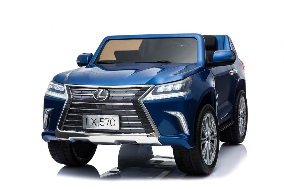 Электромобиль Ramiz Lexus LX570 окрашенный 2x12 В на пульте управления