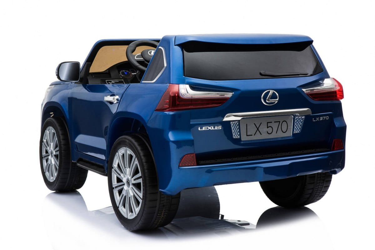 Электромобиль Ramiz Lexus LX570 окрашенный 2x12 В на пульте управления