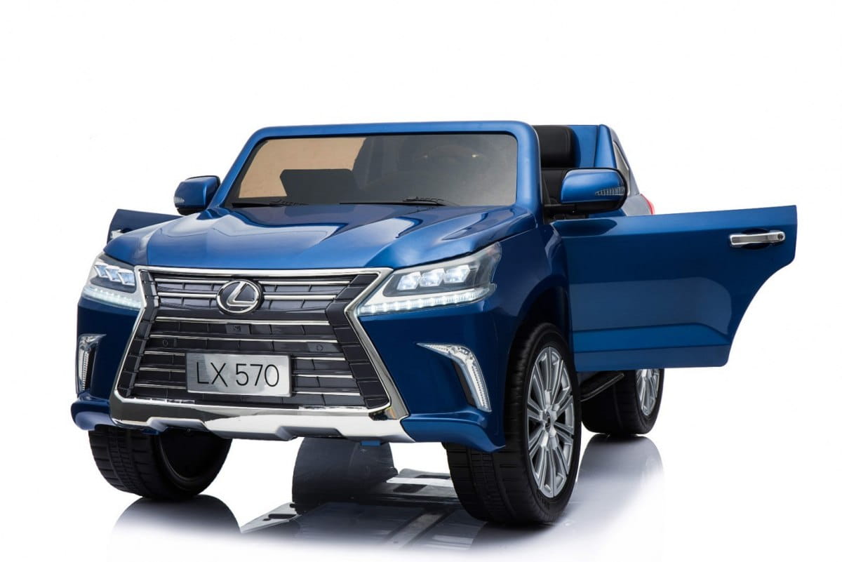 Электромобиль Ramiz Lexus LX570 окрашенный 2x12 В на пульте управления