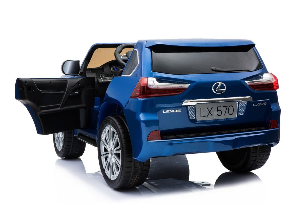 Электромобиль Ramiz Lexus LX570 окрашенный 2x12 В на пульте управления