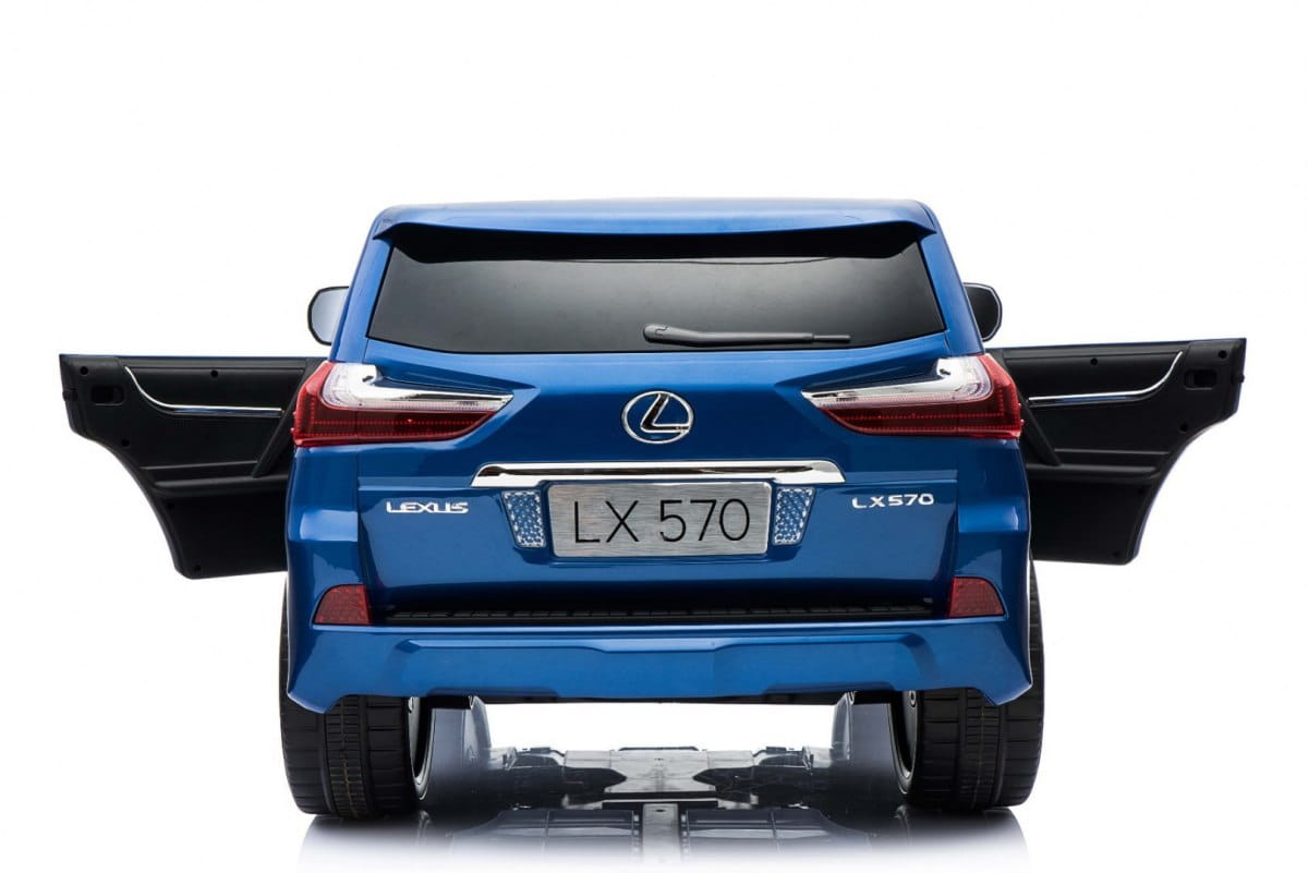 Электромобиль Ramiz Lexus LX570 окрашенный 2x12 В на пульте управления
