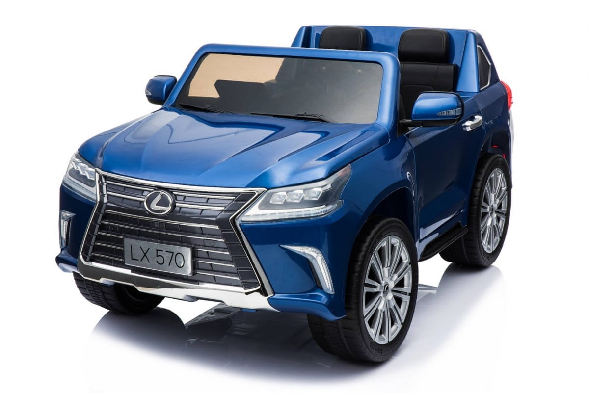 Электромобиль Ramiz Lexus LX570 окрашенный 2x12 В на пульте управления