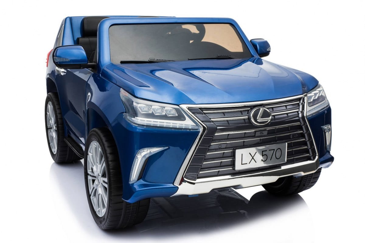 Электромобиль Ramiz Lexus LX570 окрашенный 2x12 В на пульте управления