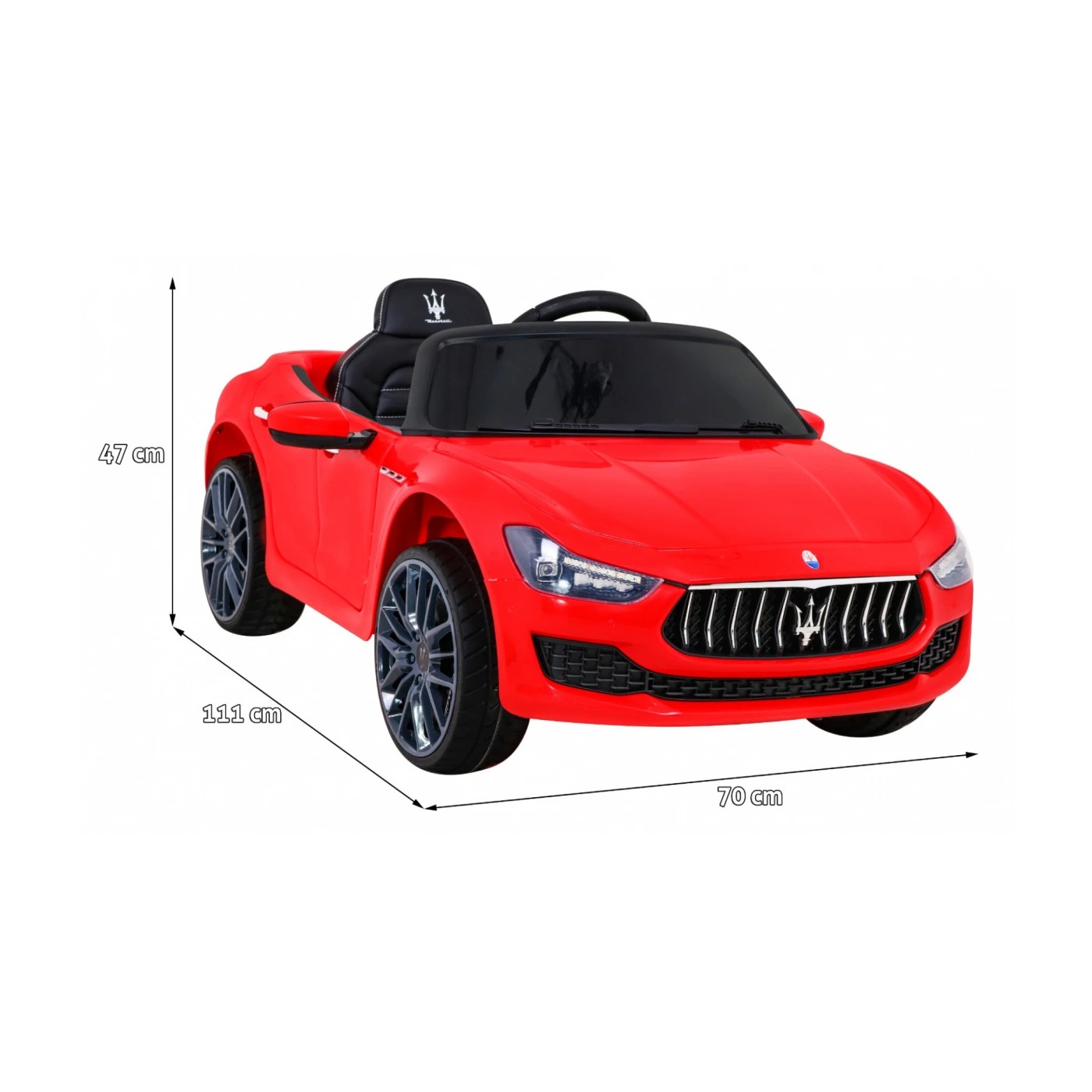 Электромобиль Ramiz Maserati Ghibli 12 В на пульте управления