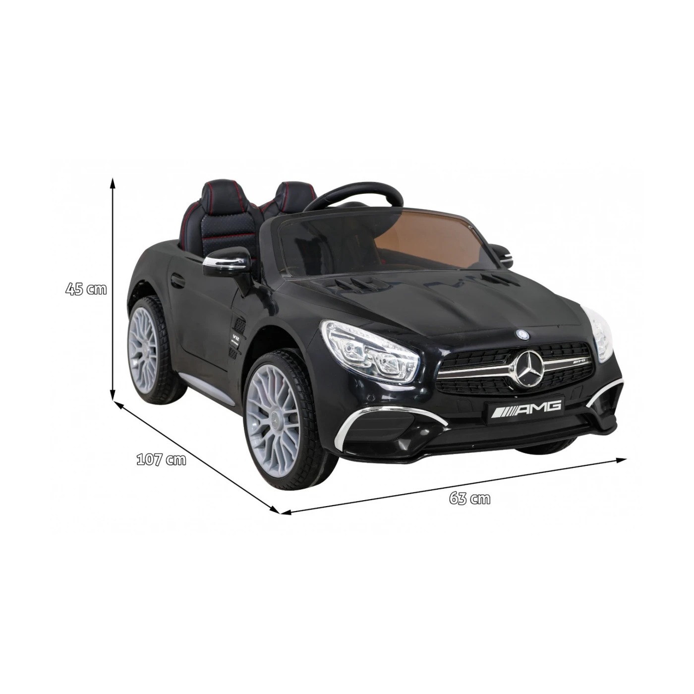 Электромобиль Ramiz Mercedes-Benz AMG SL65 S 12 В на пульте управления