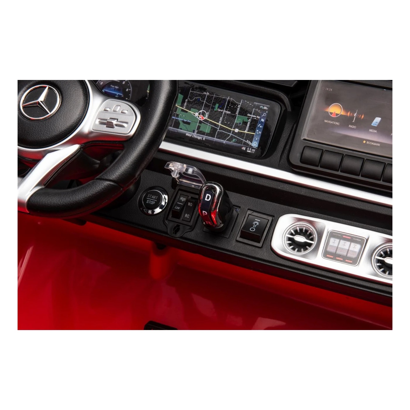 Детский электромобиль Ramiz Mercedes Benz G63 AMG XXL MP4 24 В