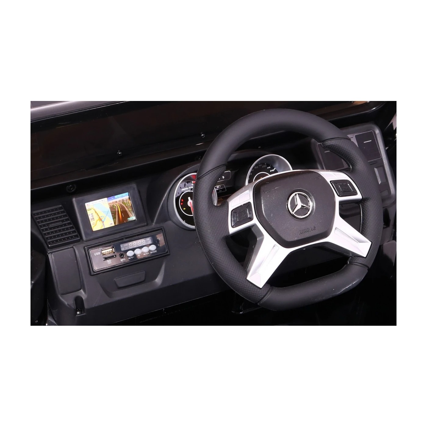 Электромобиль Ramiz Mercedes AMG G65 лакированный 12 В на пульте управления