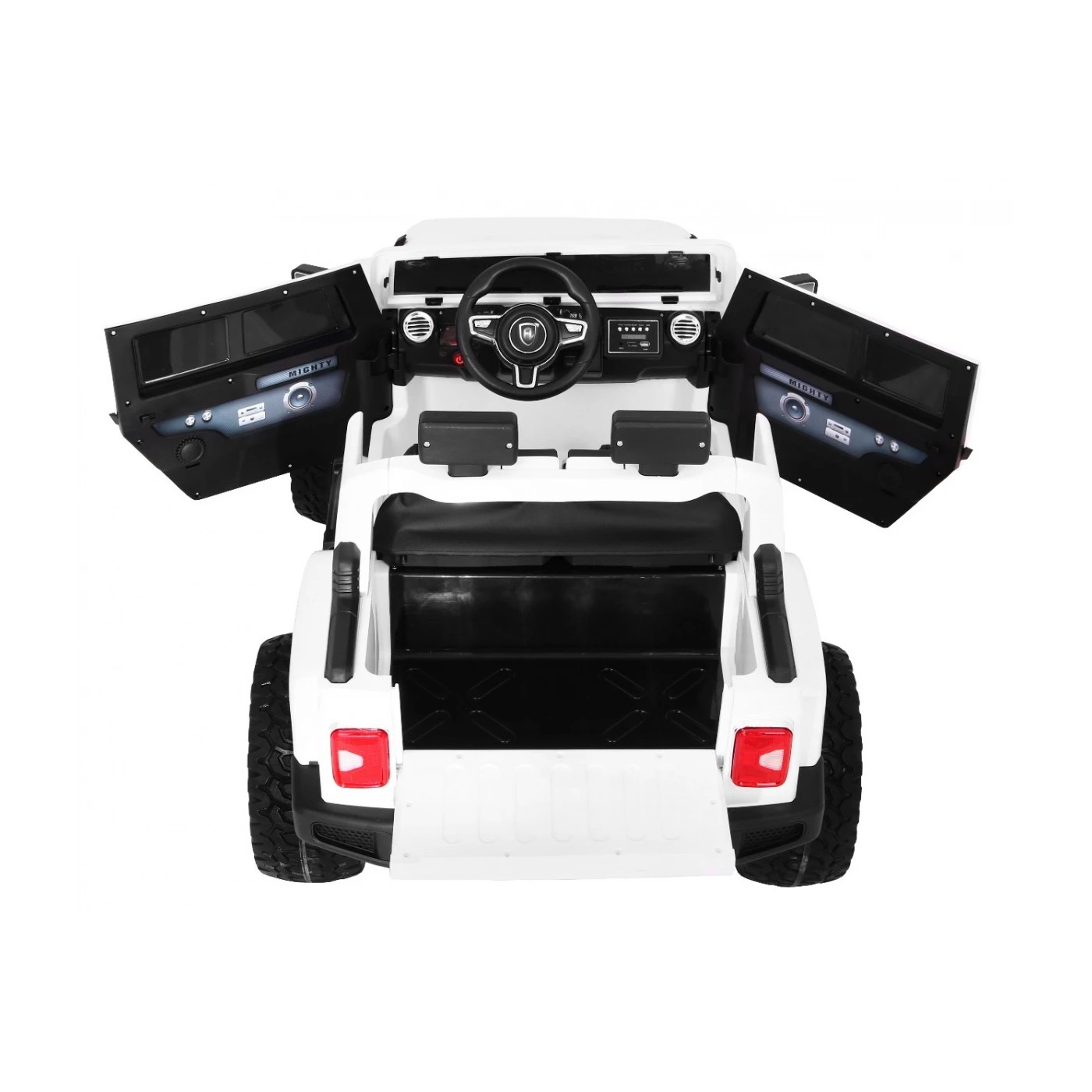 Электромобиль Ramiz Mighty Jeep 4x4 2х12 В на пульте управления