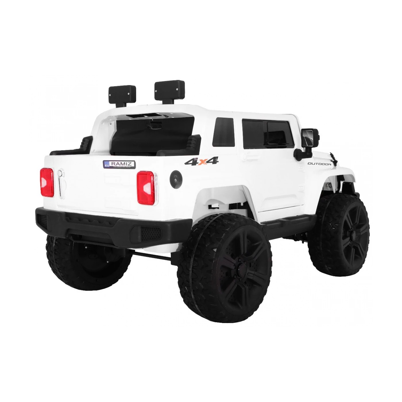 Электромобиль Ramiz Mighty Jeep 4x4 2х12 В на пульте управления