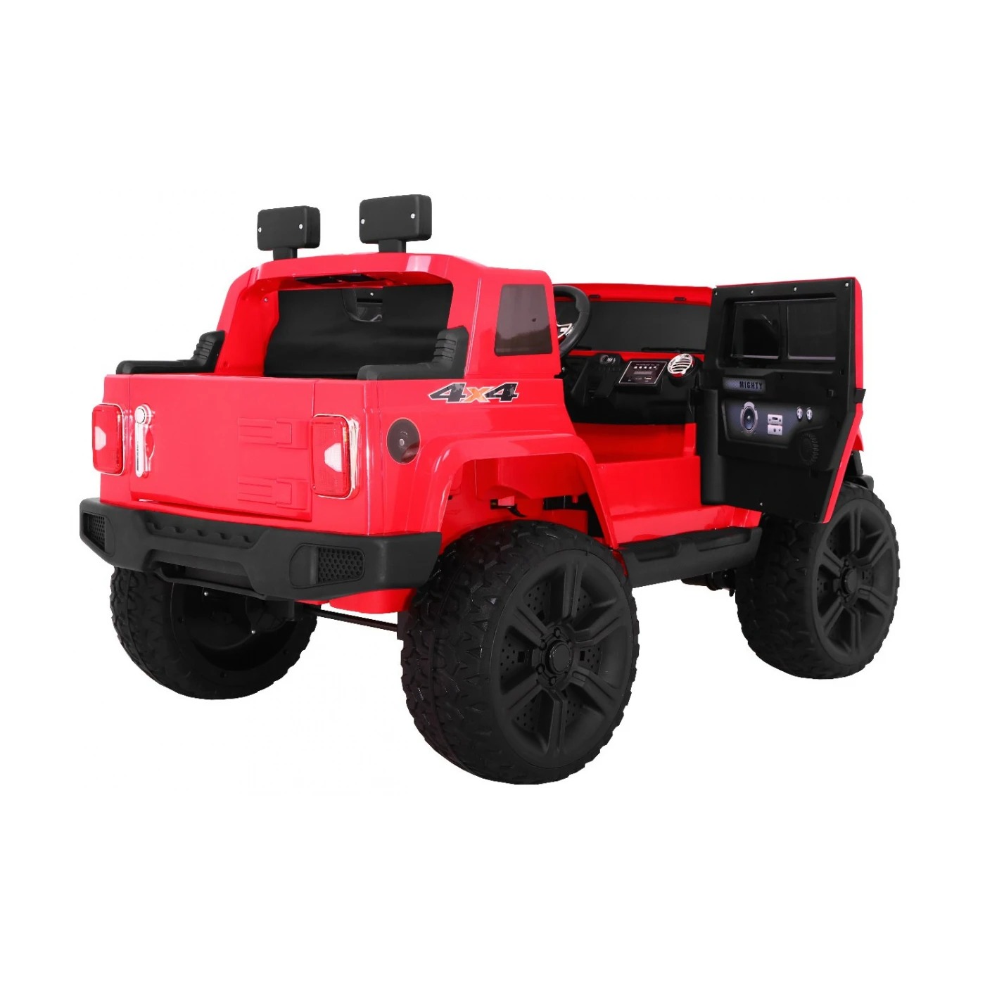 Электромобиль Ramiz Mighty Jeep 4x4 2х12 В на пульте управления
