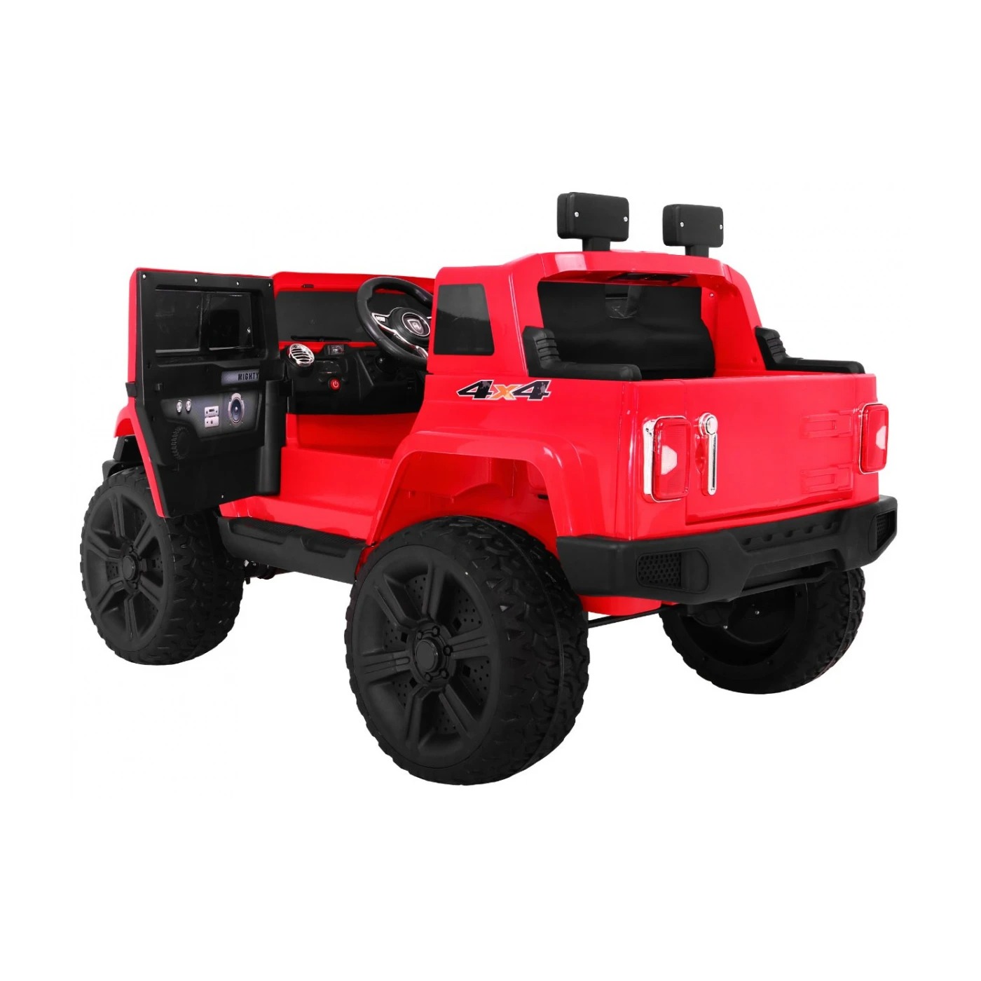 Электромобиль Ramiz Mighty Jeep 4x4 2х12 В на пульте управления