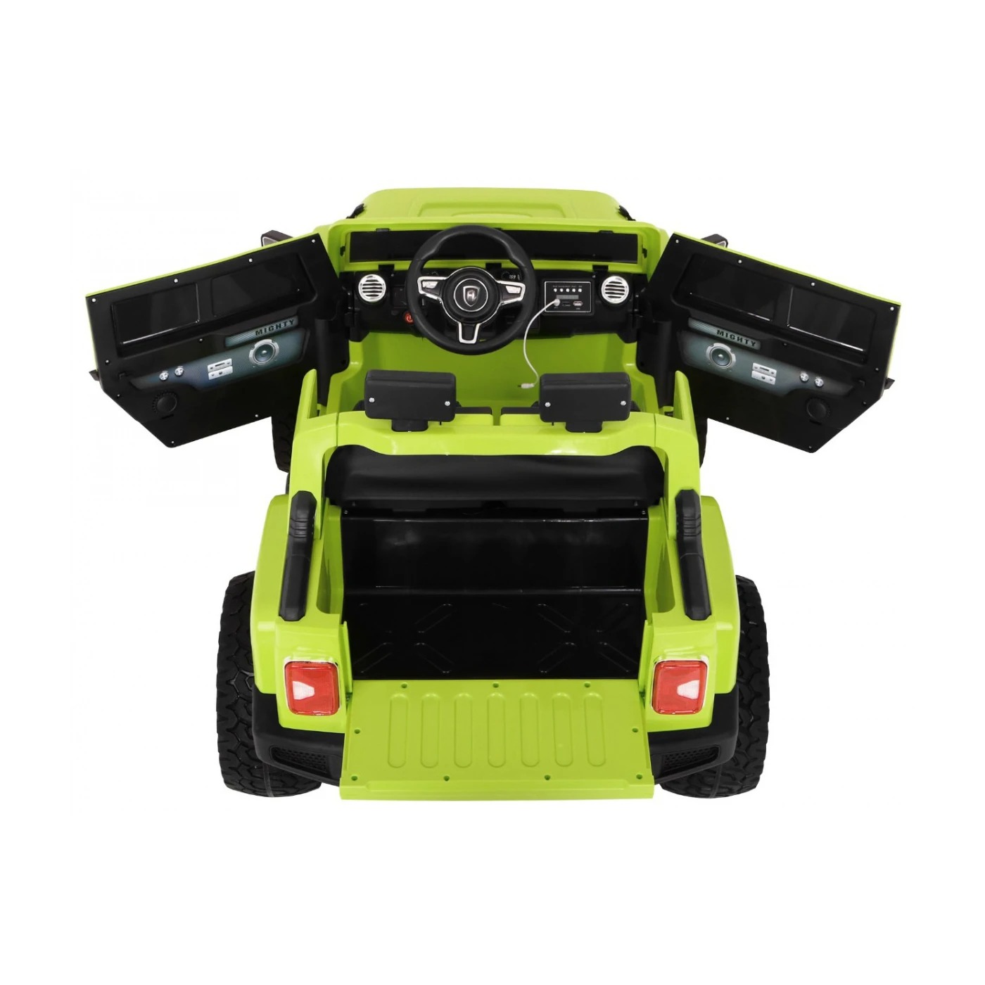 Электромобиль Ramiz Mighty Jeep 4x4 2х12 В на пульте управления