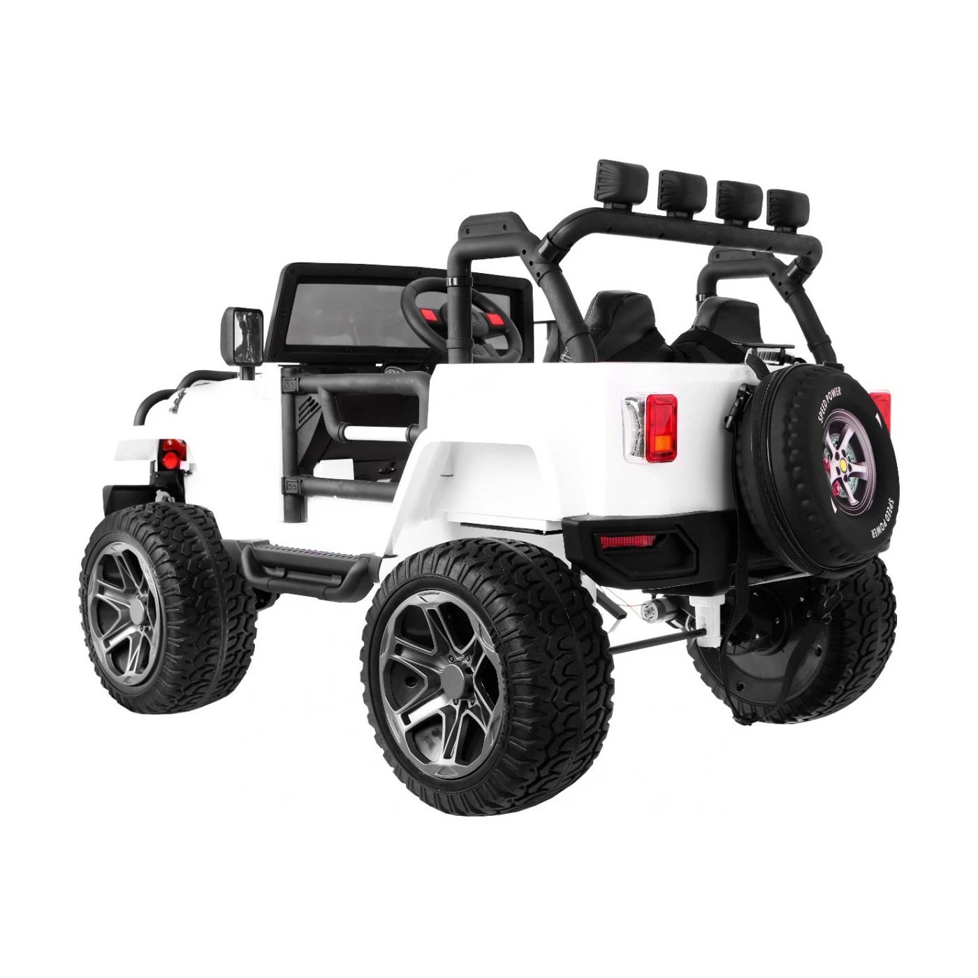 Электромобиль Ramiz Monster Jeep 4x4 2х12 В на пульте управления