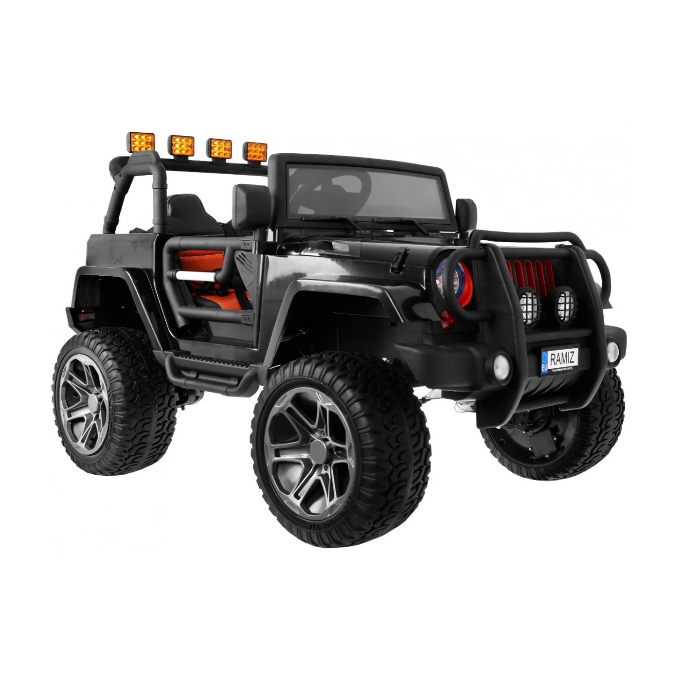 Электромобиль Ramiz Monster Jeep 4x4 2х12 В на пульте управления