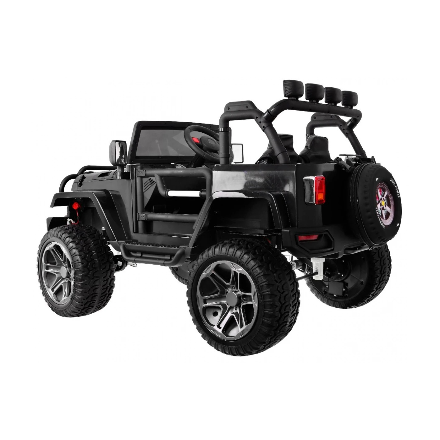 Электромобиль Ramiz Monster Jeep 4x4 2х12 В на пульте управления