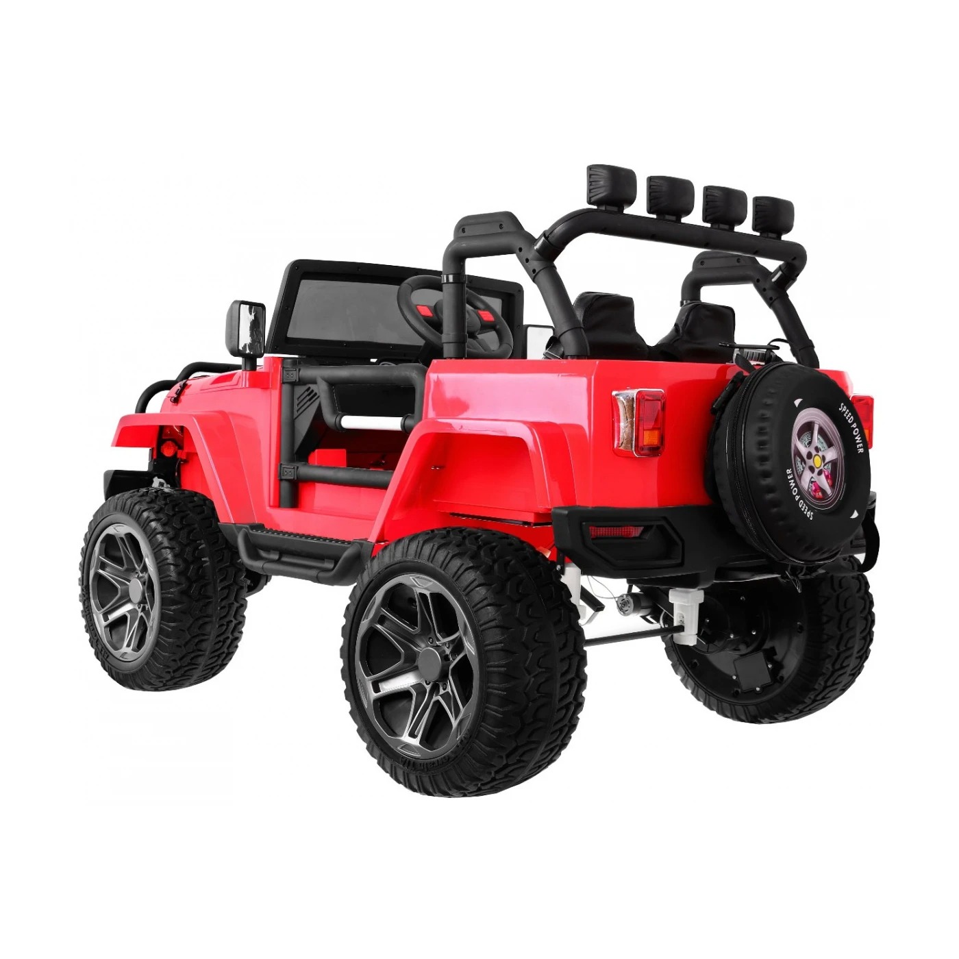 Электромобиль Ramiz Monster Jeep 4x4 2х12 В на пульте управления