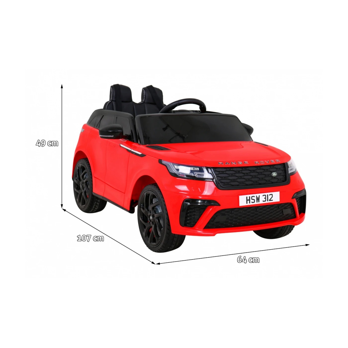 Электромобиль Ramiz Range Rover Velar 12 В