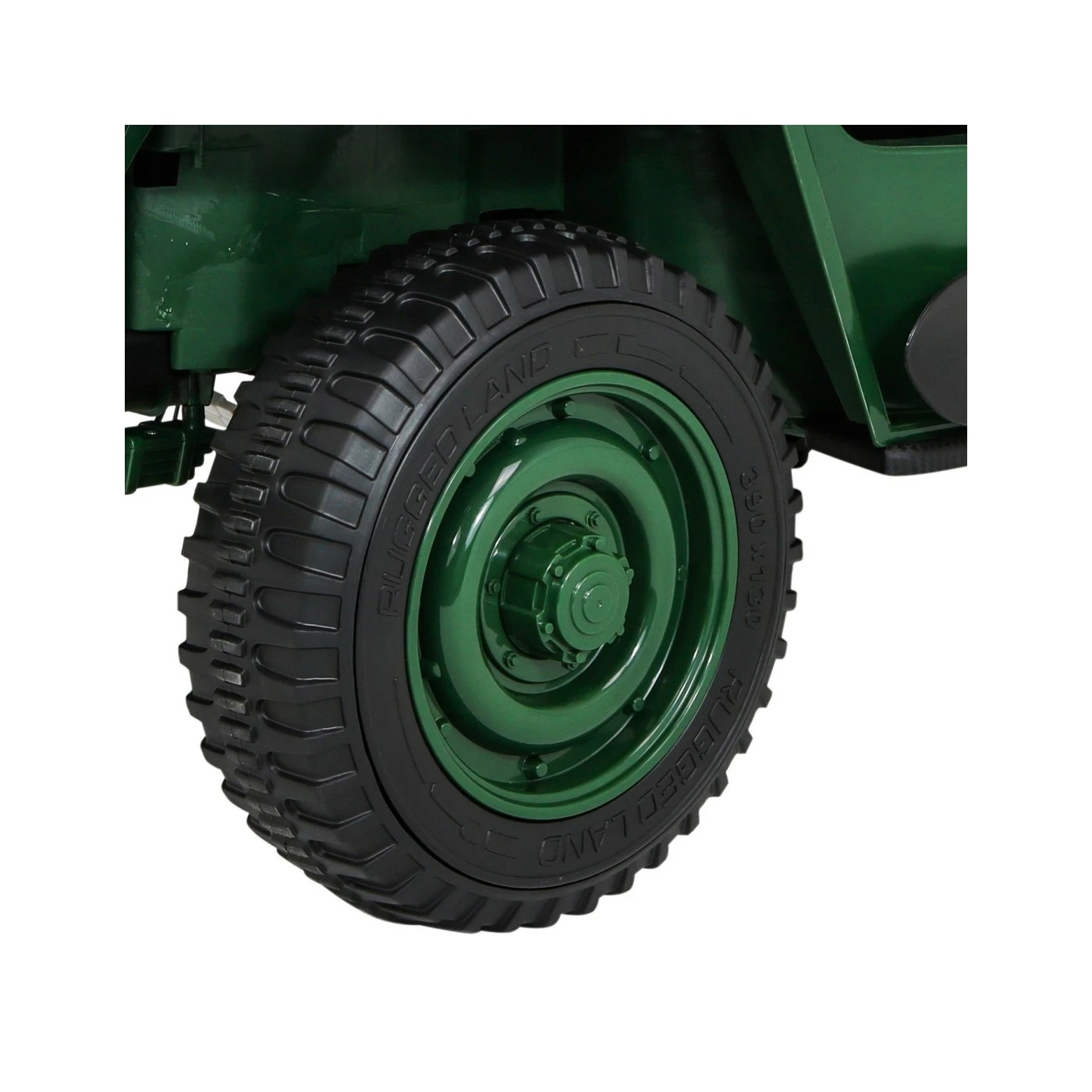 Электроавтомобиль военный Ramiz Retro Strong MP3 LED 24 В