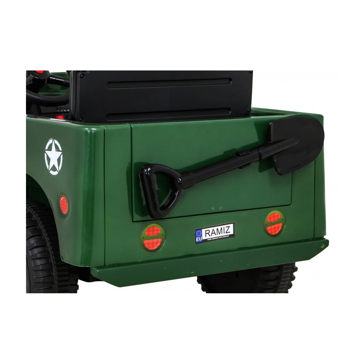 Электроавтомобиль Ramiz Retro military 12 в