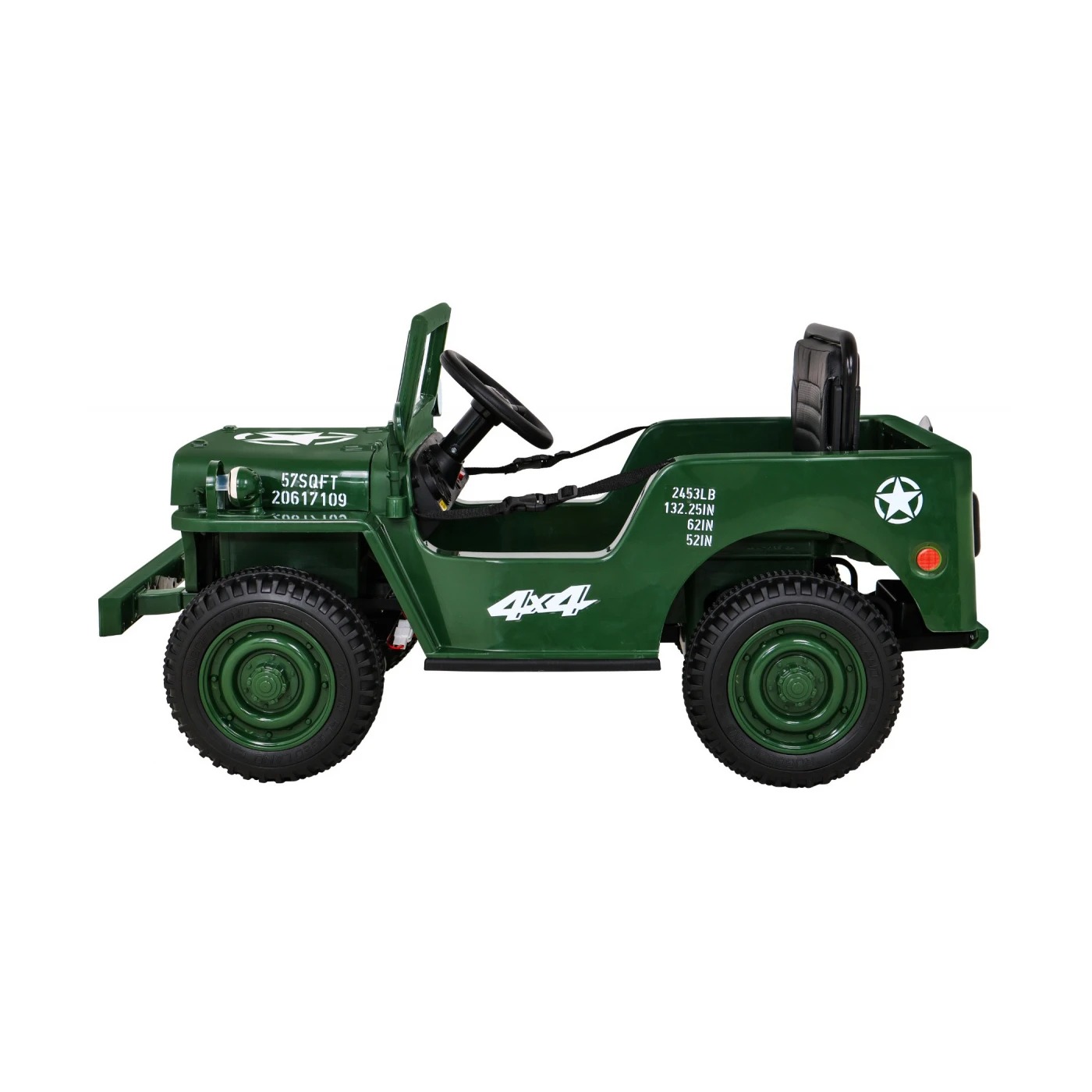 Электроавтомобиль Ramiz Retro military 12 в