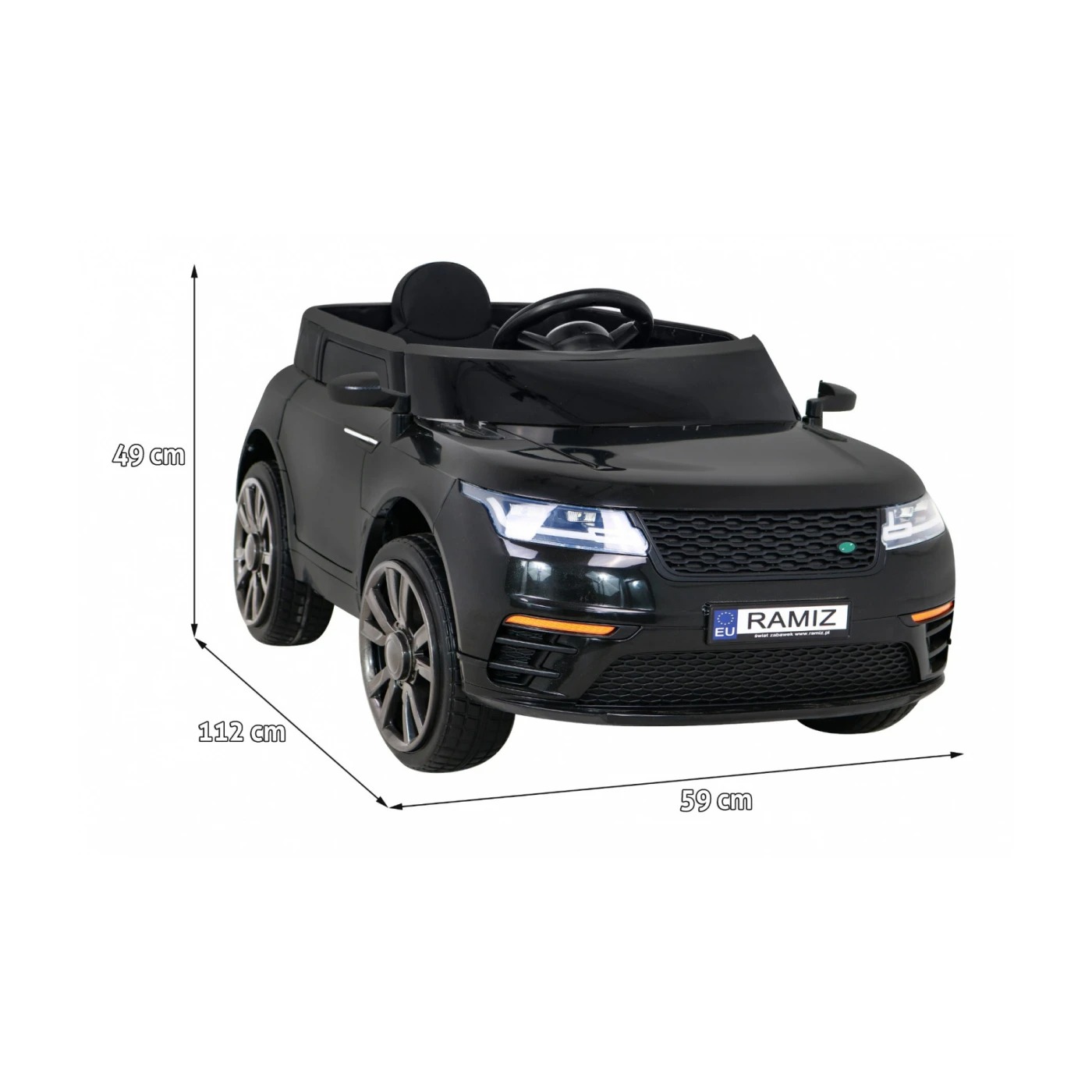 Электромобиль Ramiz Land Rover Super-S 12 В на пульте управления