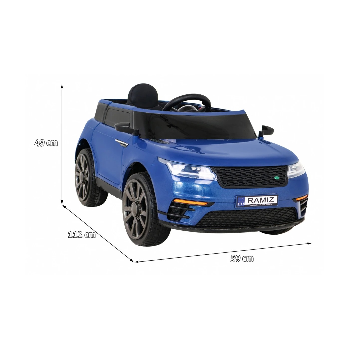 Электромобиль Ramiz Land Rover Super-S 12 В на пульте управления