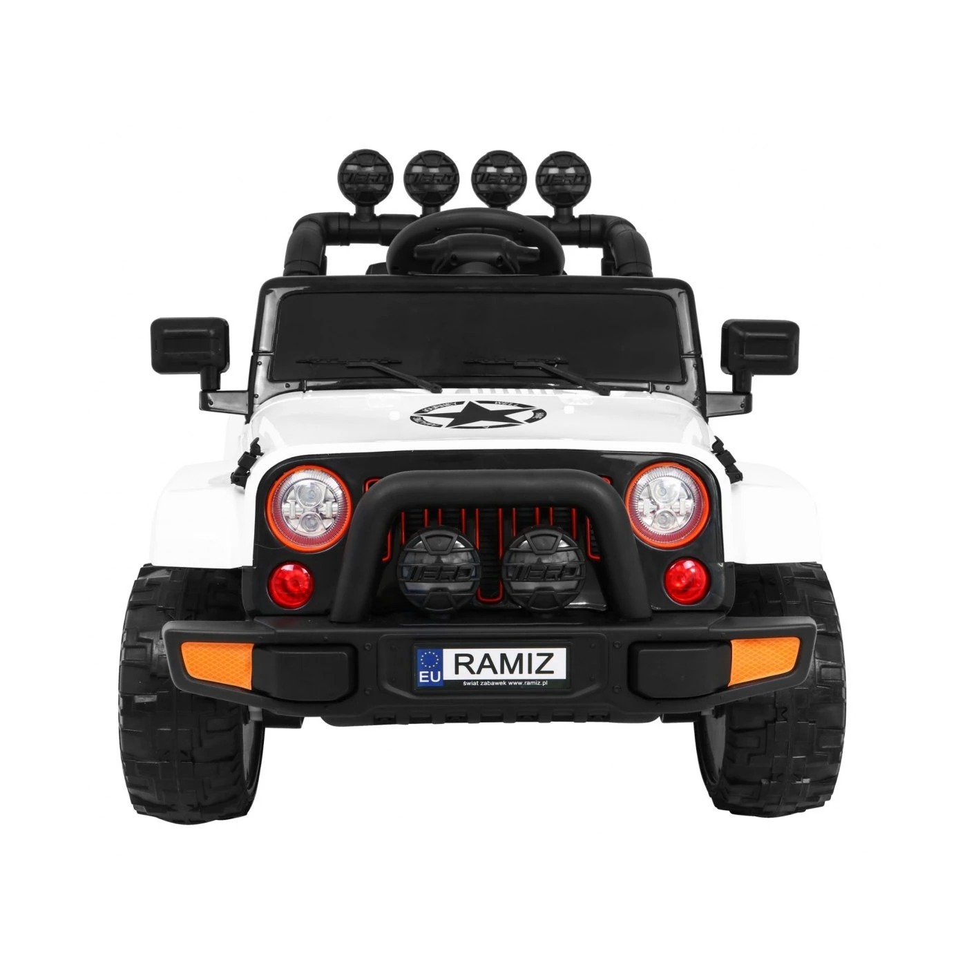 Электромобиль Ramiz Full Time 4WD Audio LED 12 В