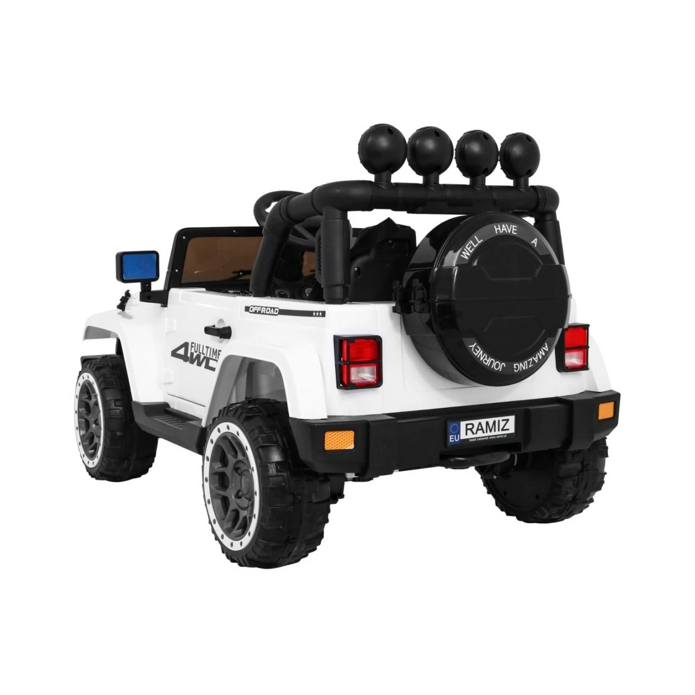 Электромобиль Ramiz Full Time 4WD Audio LED 12 В