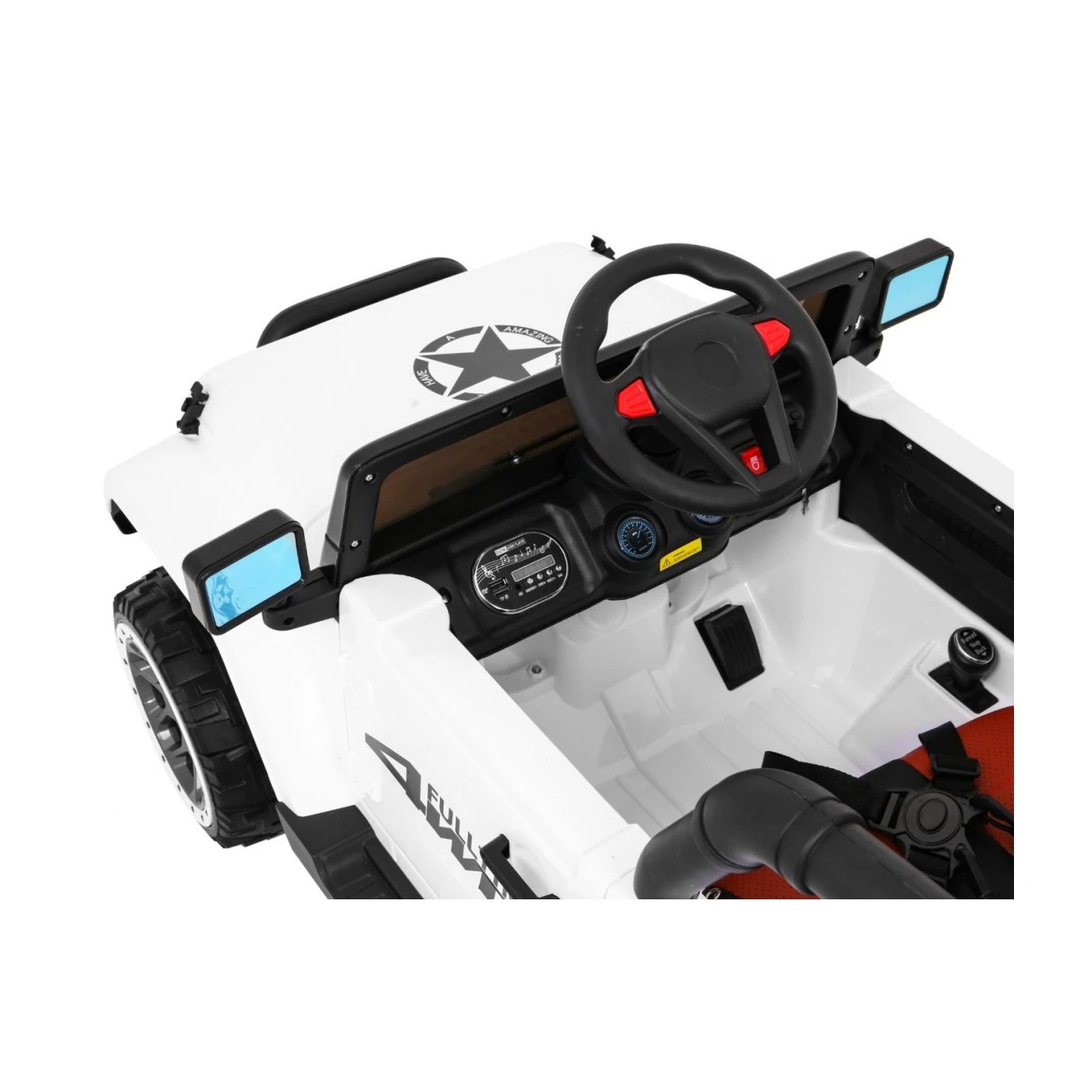 Электромобиль Ramiz Full Time 4WD Audio LED 12 В