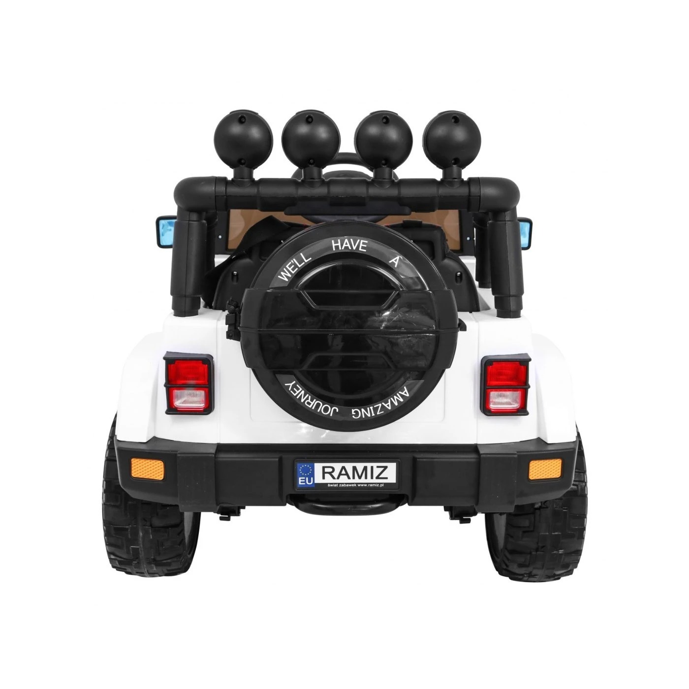 Электромобиль Ramiz Full Time 4WD Audio LED 12 В