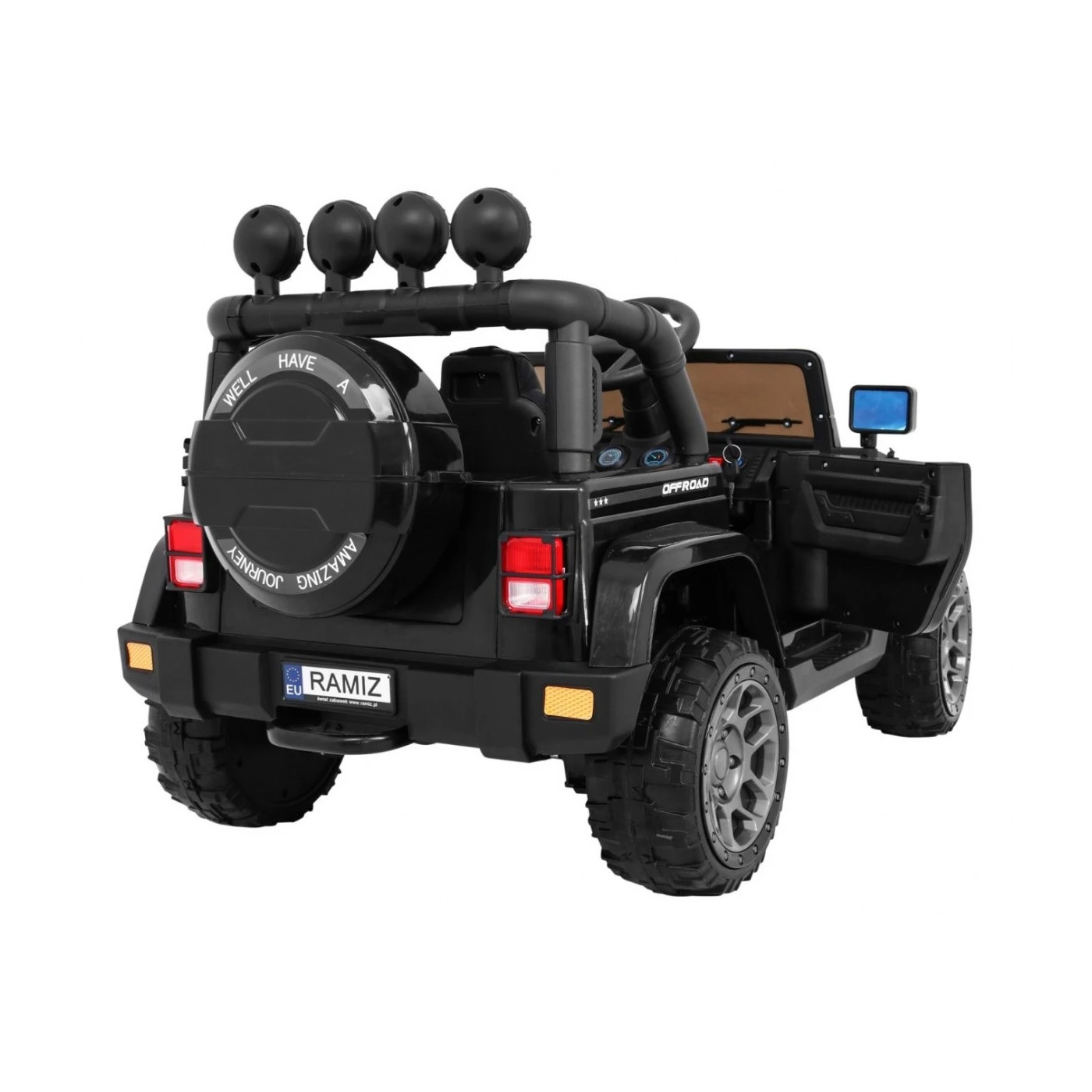 Электромобиль Ramiz Full Time 4WD Audio LED 12 В