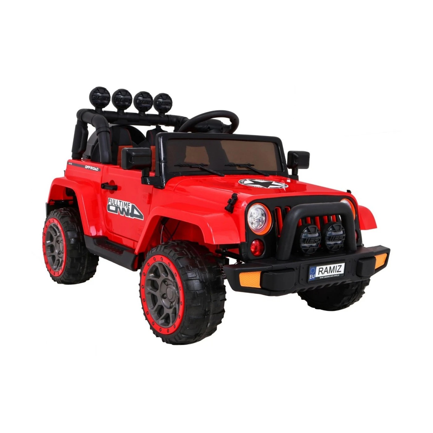 Электромобиль Ramiz Full Time 4WD Audio LED 12 В
