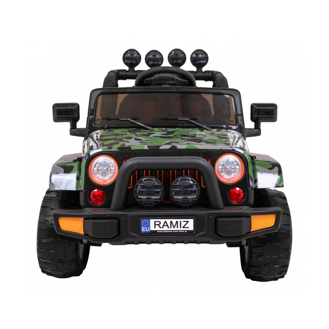 Электромобиль Ramiz Full Time 4WD Audio LED 12 В