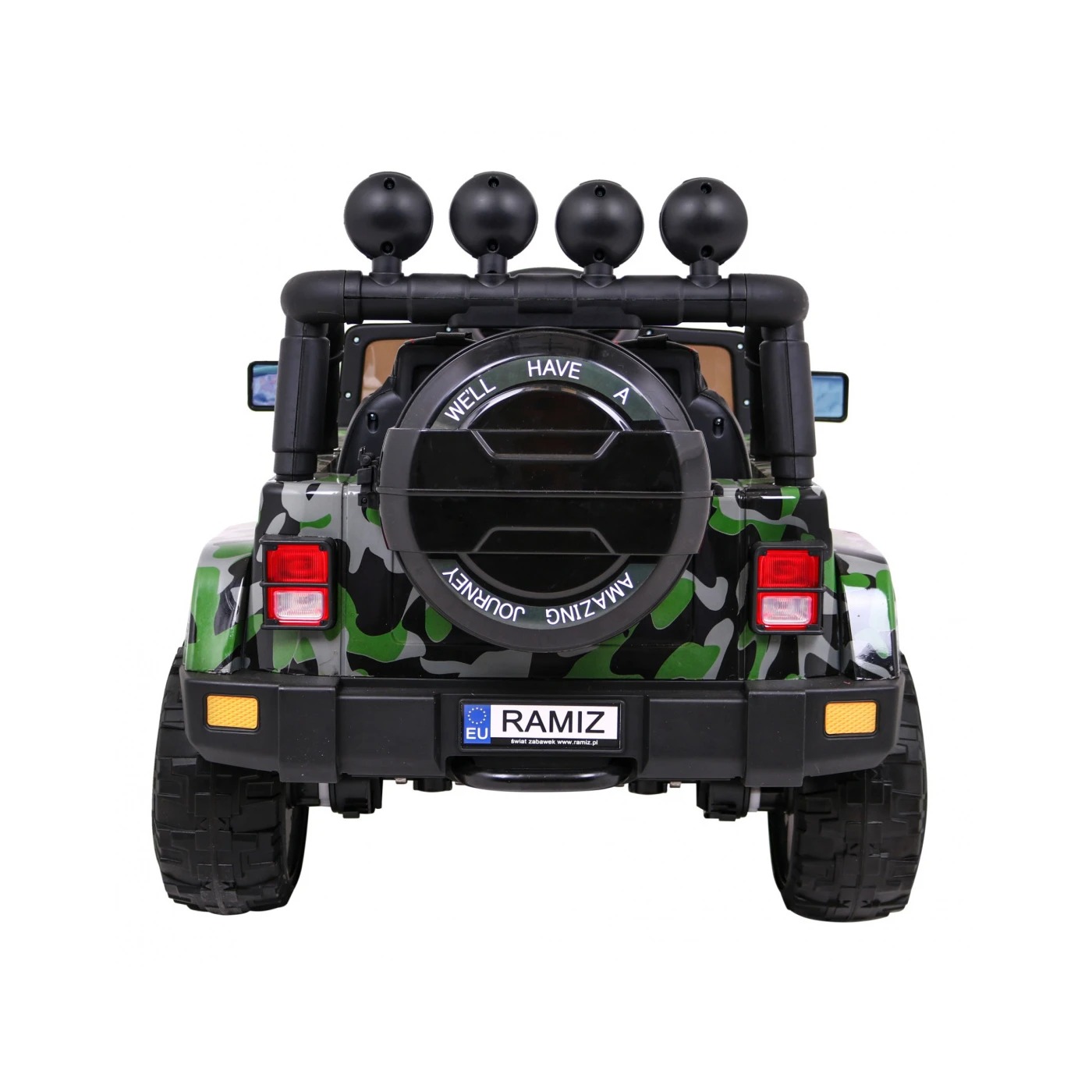 Электромобиль Ramiz Full Time 4WD Audio LED 12 В