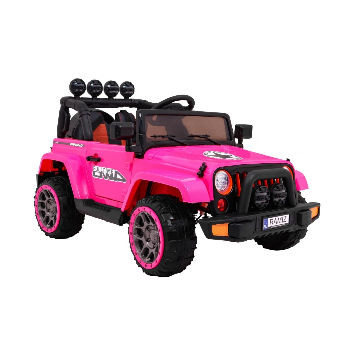 Электромобиль Ramiz Full Time 4WD Audio LED 12 В