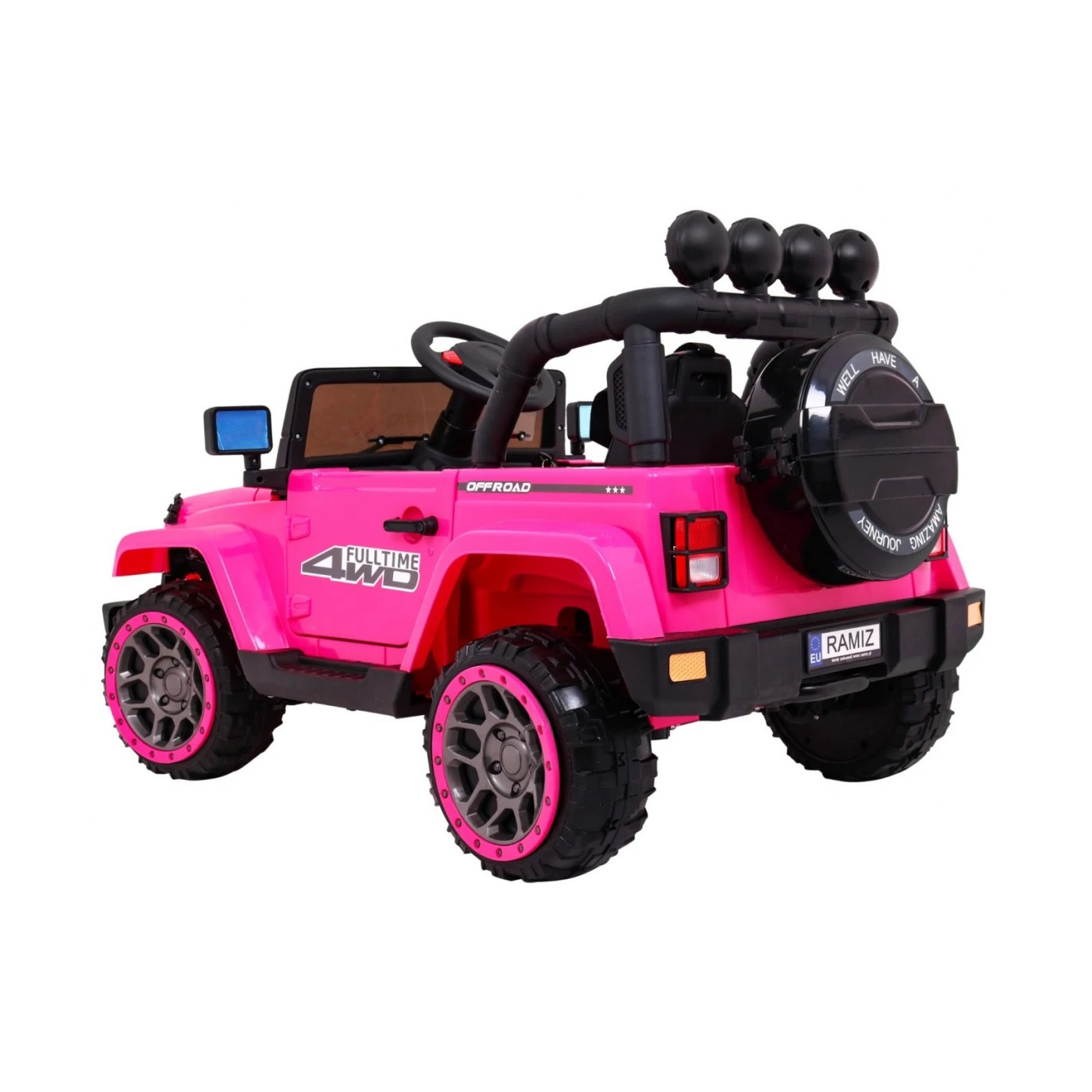 Электромобиль Ramiz Full Time 4WD Audio LED 12 В