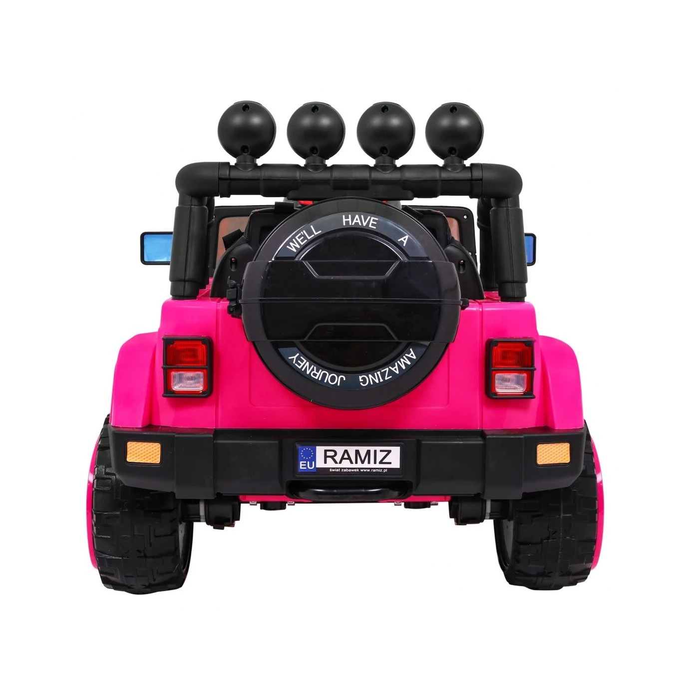 Электромобиль Ramiz Full Time 4WD Audio LED 12 В