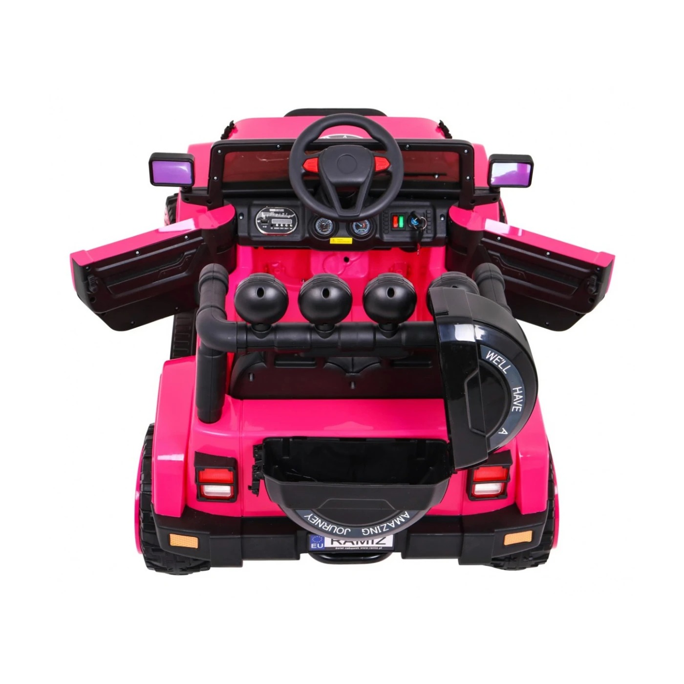Электромобиль Ramiz Full Time 4WD Audio LED 12 В