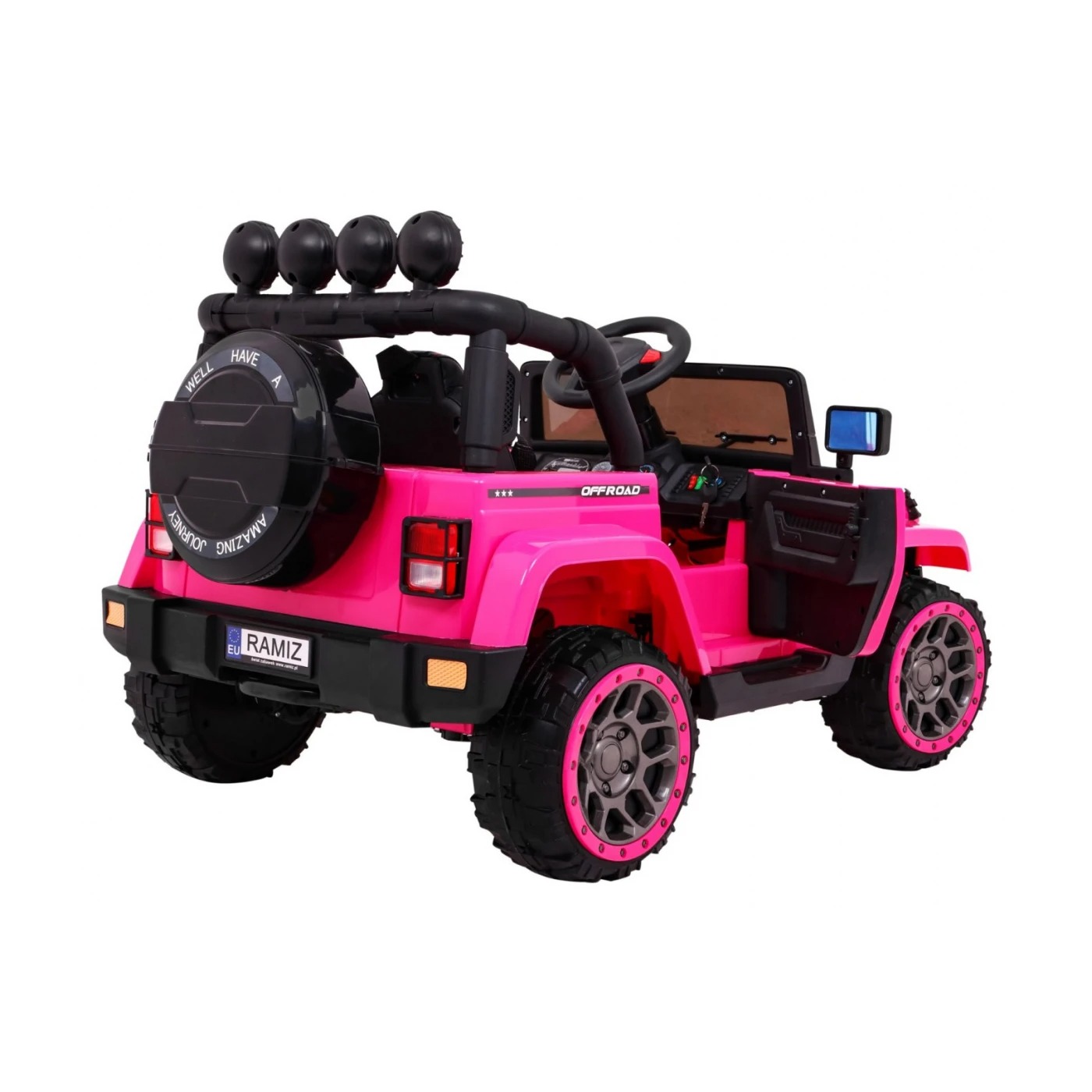 Электромобиль Ramiz Full Time 4WD Audio LED 12 В