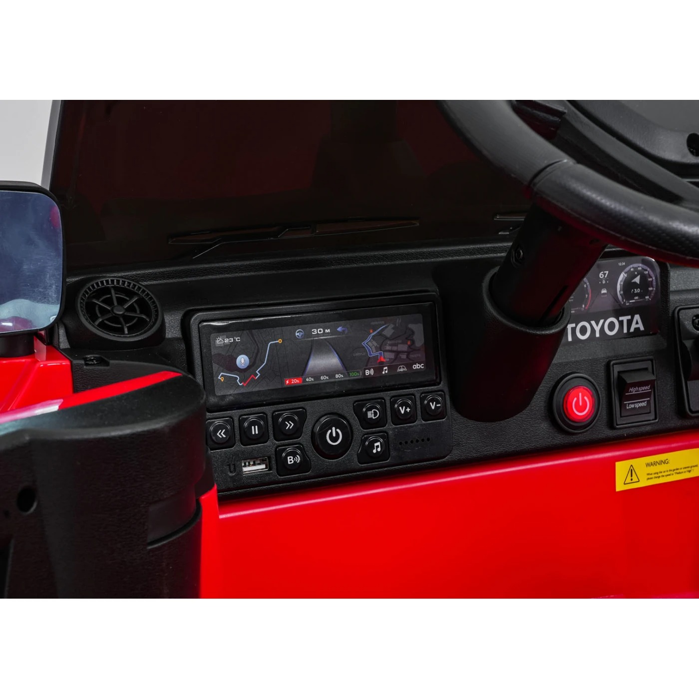 Электромобиль Ramiz Toyota Land Cruiser Prado 12 В