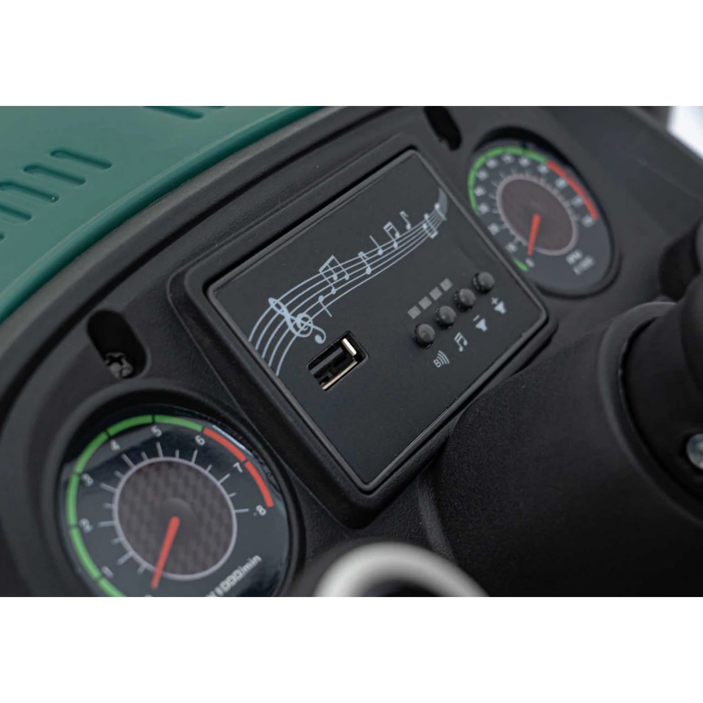 Детский электромобиль-трактор Ramiz GROW 1804 Dark Green 24 В