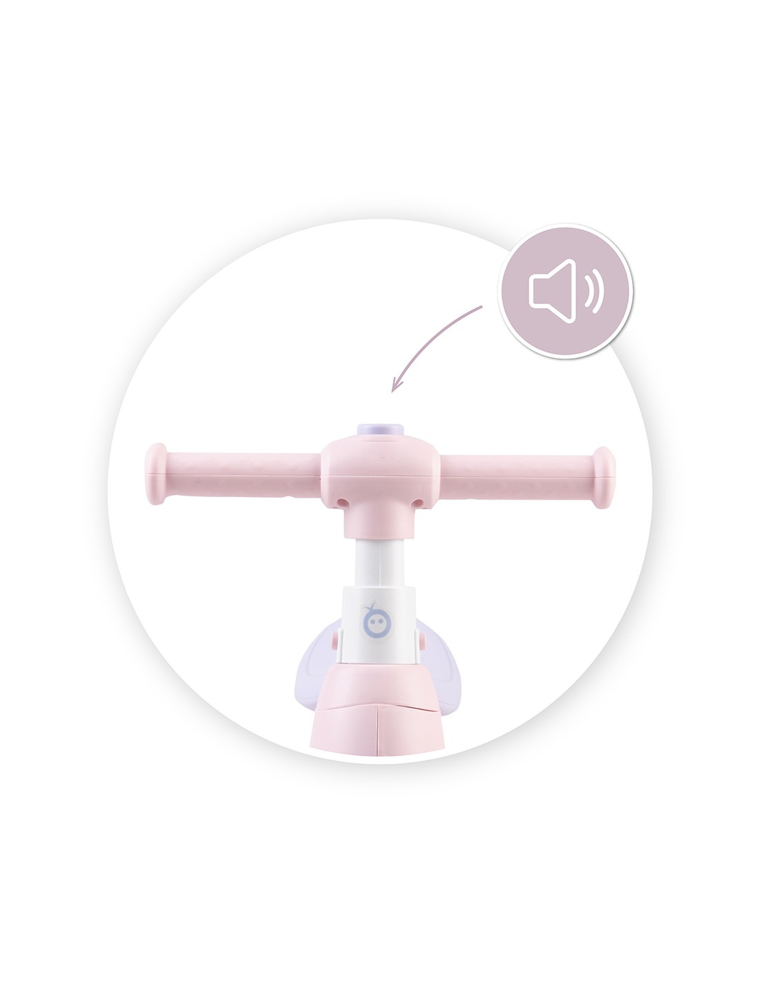 Беговел MoMi Tobis со светом и мыльными пузырями