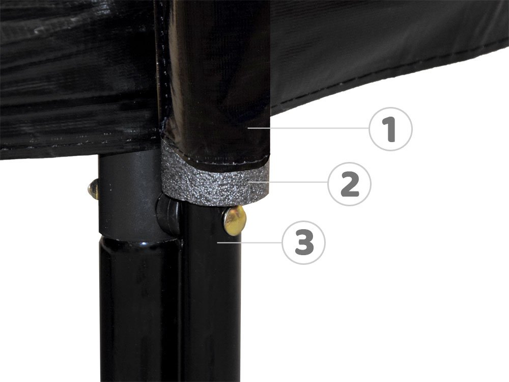 Батут садовый с лестницей SkyFlyer 14 футов 426 см TR0036