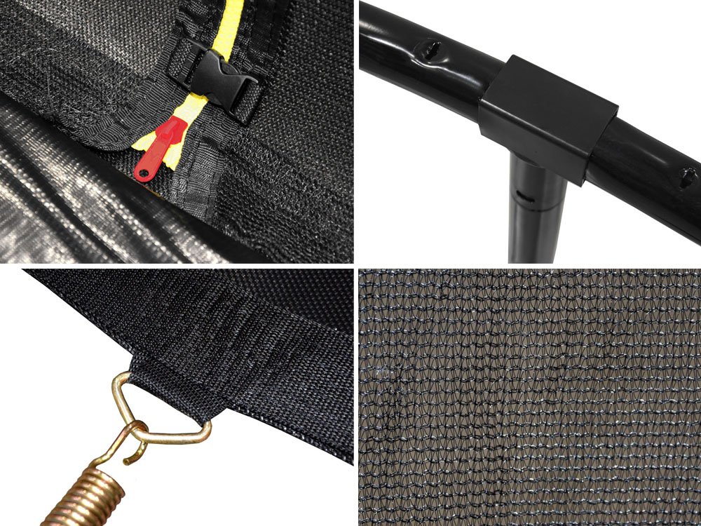 Батут садовый с лестницей SkyFlyer 8 футов 244 см TR0033