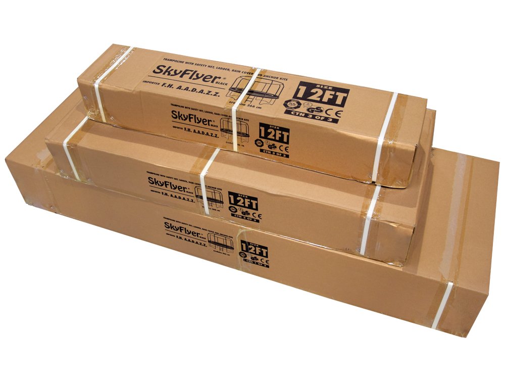 Батут садовый SkyFlyer с лестницей 12 футов 366 см TR0035