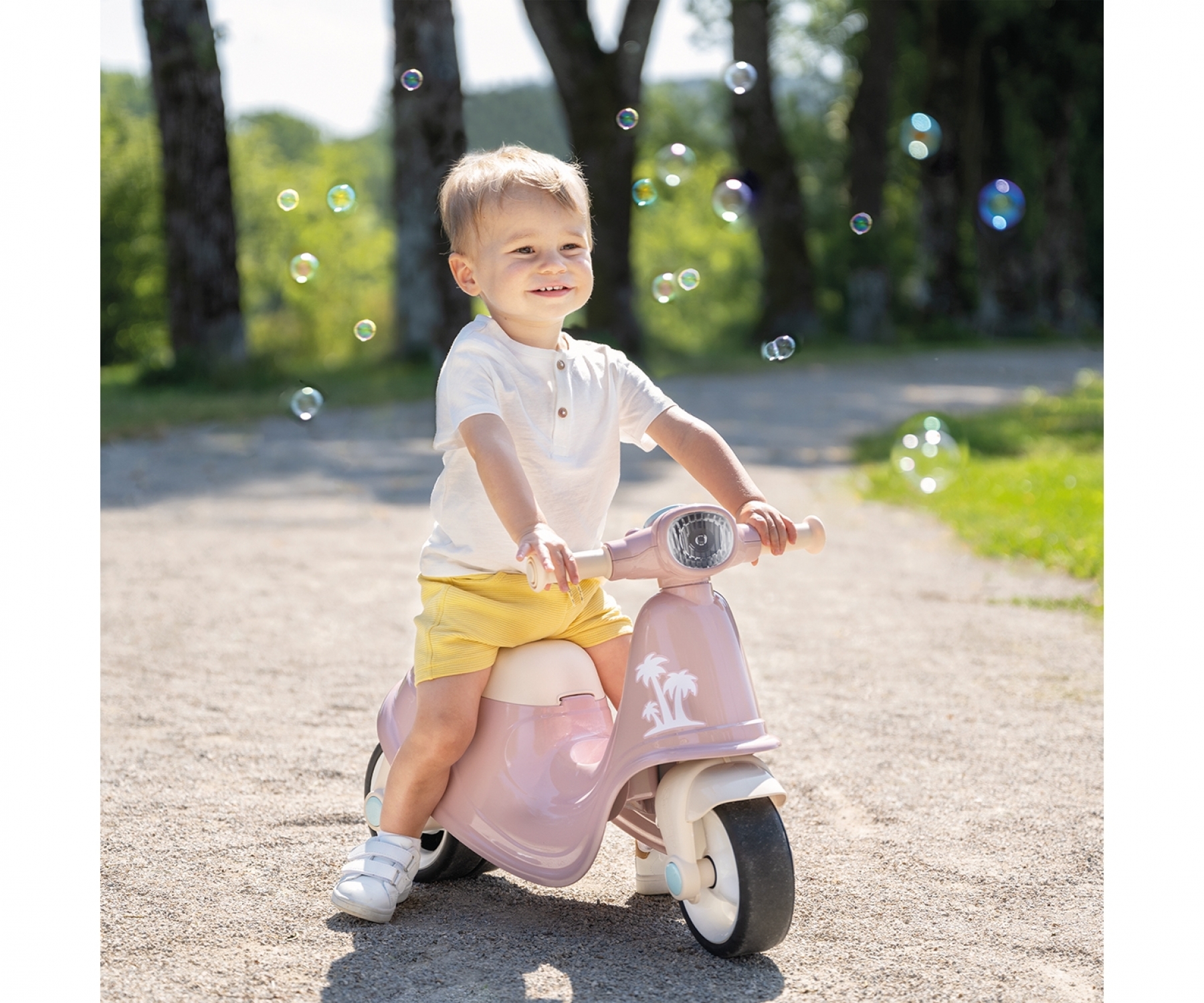 Детский велобег Smoby Retro Scooter,  721008